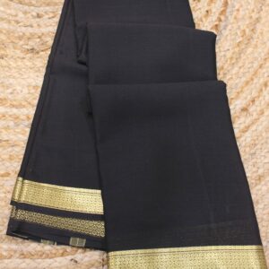 Alternative view of Mysore Crepe Silk with Small Border
