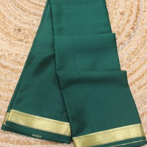 Mysore Crepe Silk with Small Border