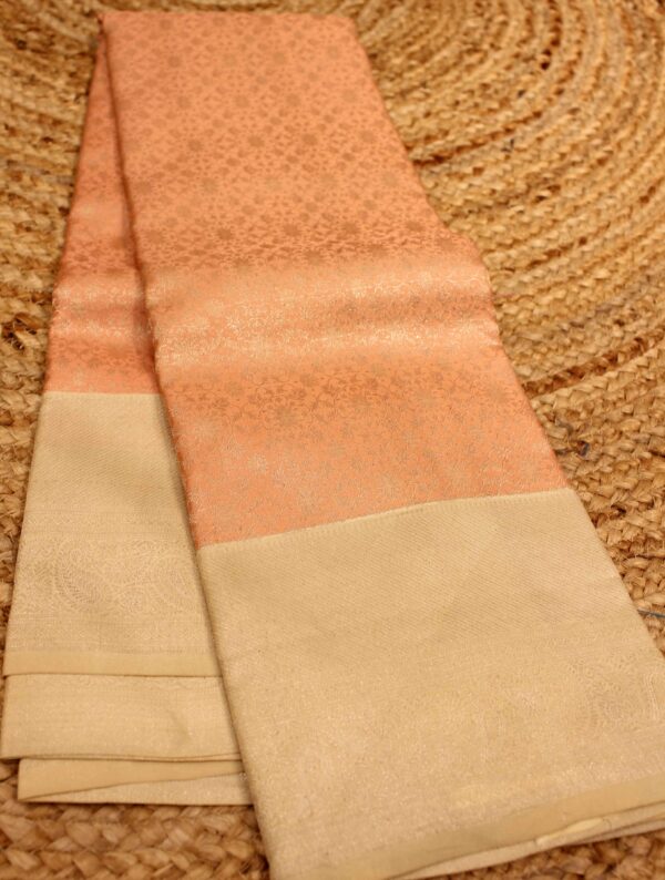 Zari Brocade Pure Kanchi Silk Saree