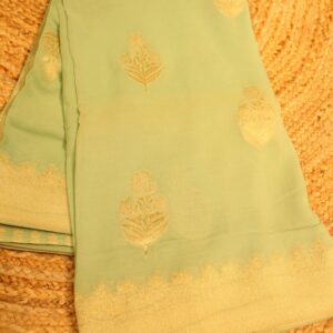 Alternative view of Floral Butta Georgette Saree