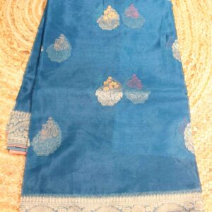 Semi Organza Buttas Saree