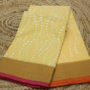 Alternative view of Embroidery Kota Checks Saree