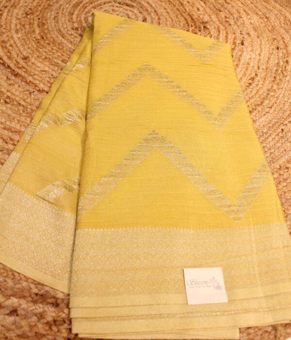 Jaal Tissue Banaras Saree - Image 2