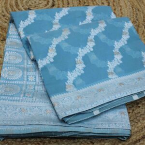 Alternative view of Jaal with Zari Buttas Cotton Saree