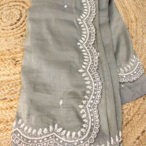 Zircon work Designer Saree