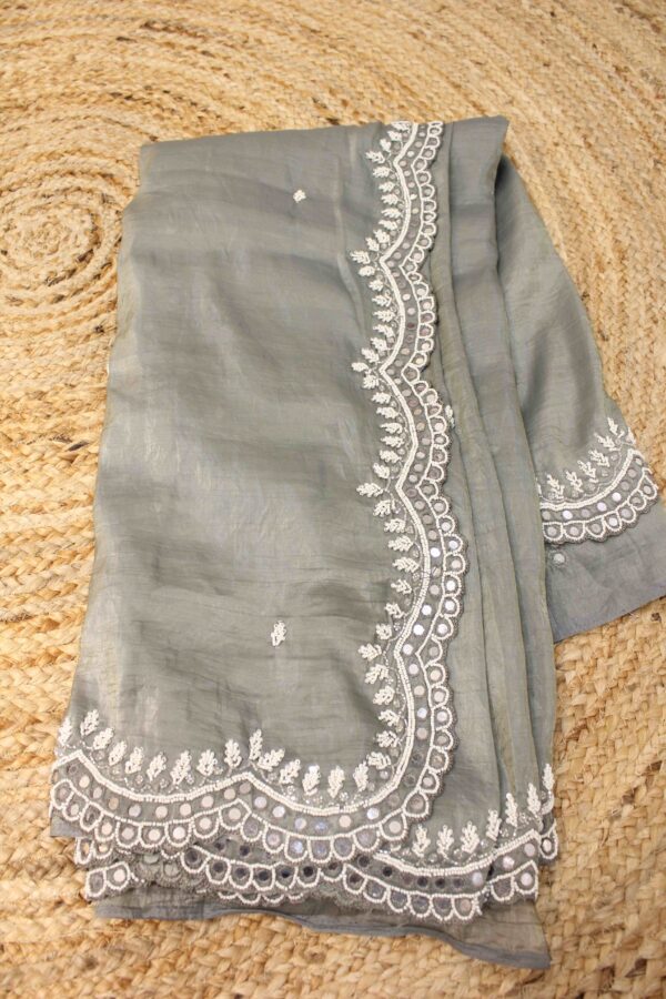 Zircon work Designer Saree
