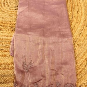 Alternative view of Cut dana & Pearl work Designer Saree
