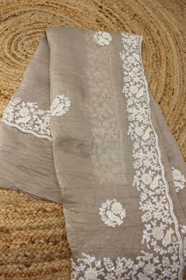 Pearl work Designer Saree