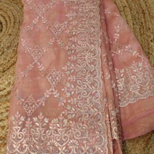 Alternative view of Zircon with Thread work Designer Saree