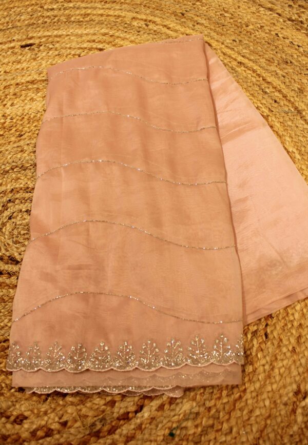 Cut dana work Designer Saree - Image 2