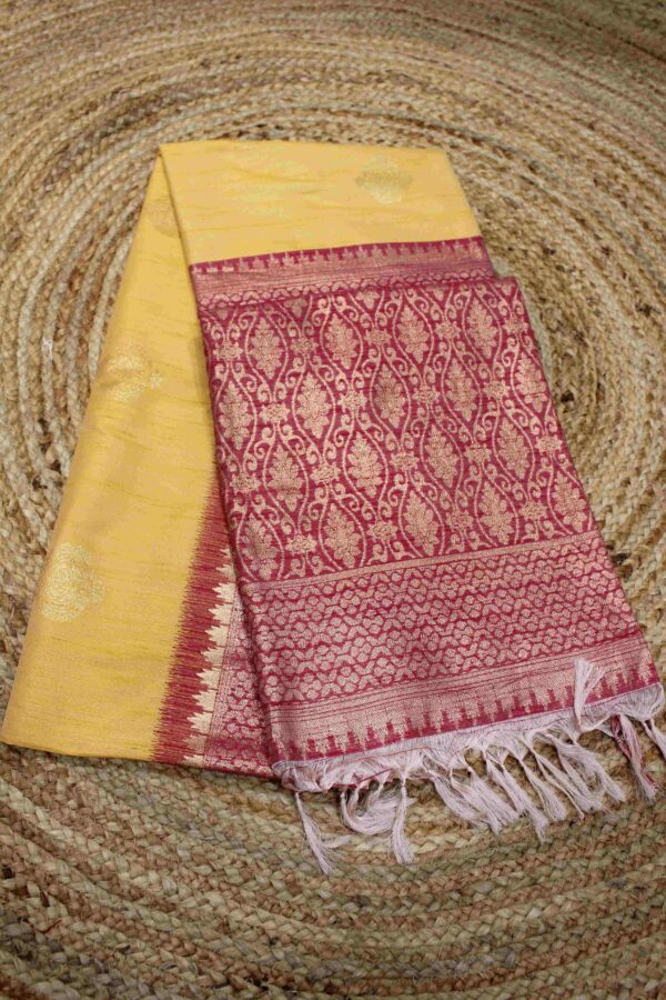 Zari Butta Tussar Saree