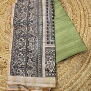 Printed Kalamkari Fancy Saree