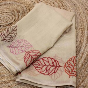 Printed & Cut Dana Cotton Saree