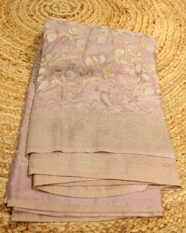 Zari Zaal Georgette Saree - Image 2