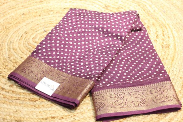 Bandhani Prints Fancy Saree