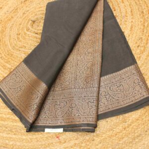 Alternative view of Banaras Semi Silk