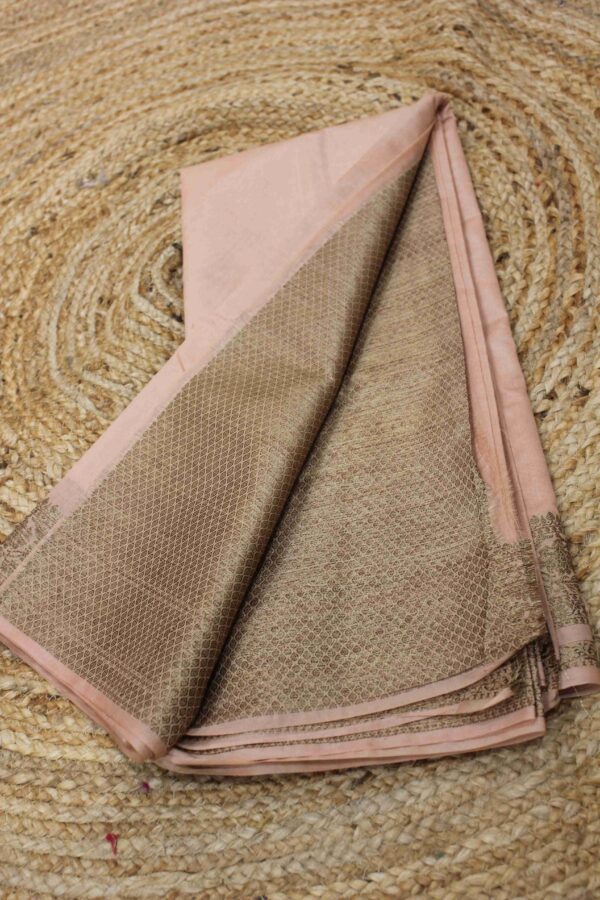 Banaras Semi Silk Small Border