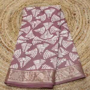Semi Tussar Printed