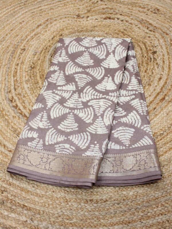 Semi Tussar Printed