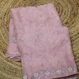 Alternative view of Glass Tissue Party Wear Saree