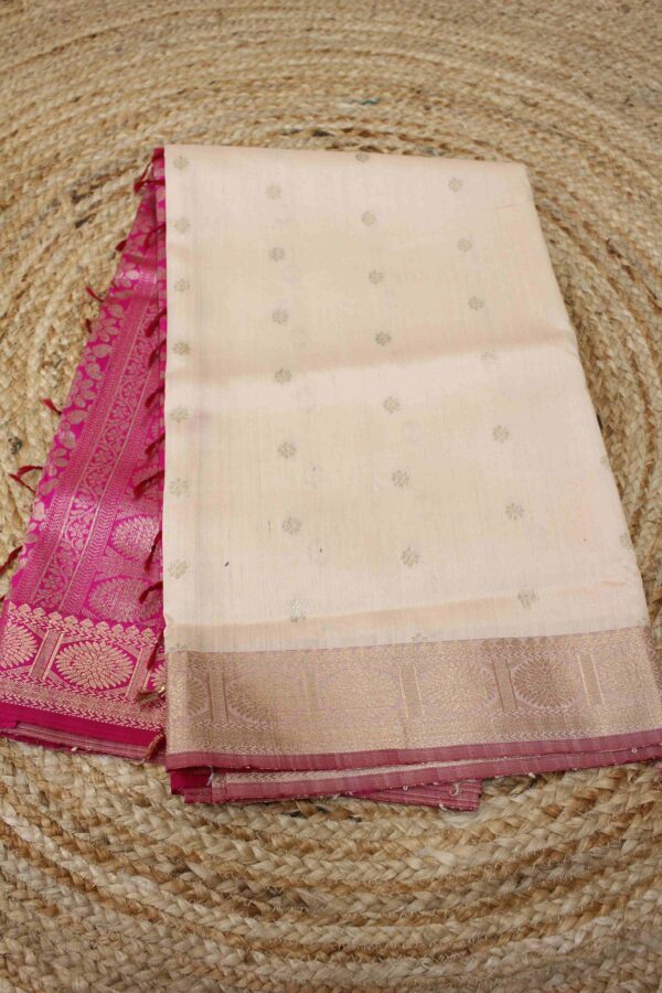 Raw Silk Pure Tussar Saree