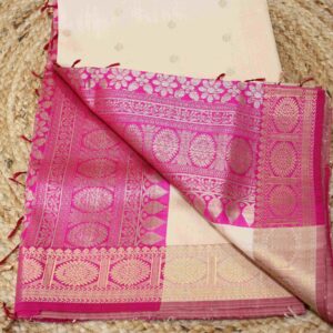 Alternative view of Raw Silk Pure Tussar Saree
