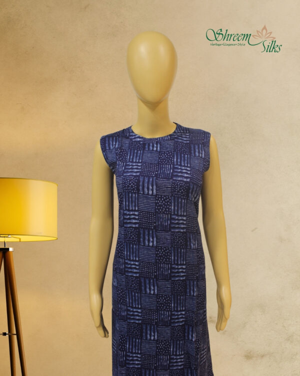 Indigo Printed Kurta Set - Image 2