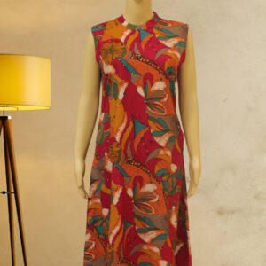 Multicolor Floral Prints Cord Set