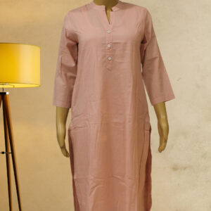 Baby Pink Kurta Set