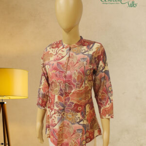 Multicolor Printed Short Kurti