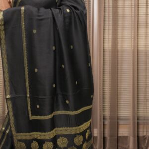 Zari Woven Buttas with Bentex Border Dola Silk Saree