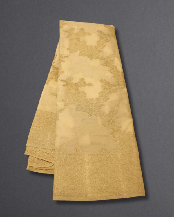 Zari Woven Jaal Chinnon Banaras Saree - Image 12