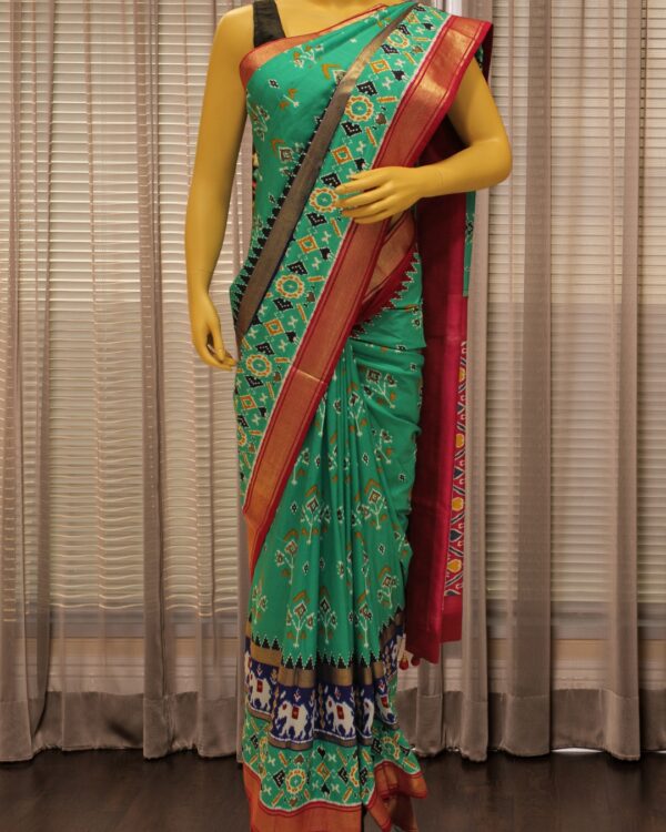 Printed Patola Saree