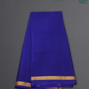 KSIC Border Pure Mysore Crepe Silk Saree