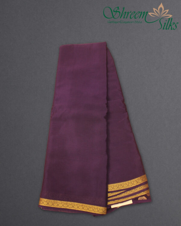 Zari Woven Small Temple Border Georgette Saree