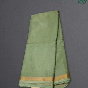 Alternative view of Plain with 1 inch Border Viscose Saree
