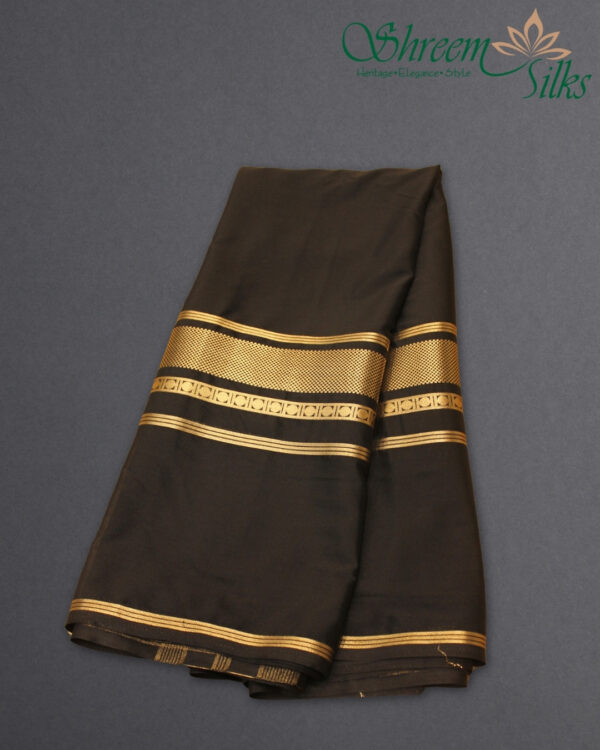 Gap Bentex Border Semi Mysore Crepe Saree