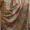 Black Silk Thread Woven Rangkat Pattern Pure Tussar Saree