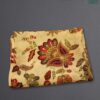 Off White Multicolour Kalamkari Prints with Zari work Blouse Material - 1 Metre