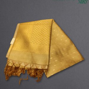 Alternative view of Zari Woven Small Buttas with Rich Pallu Raw Silk Saree