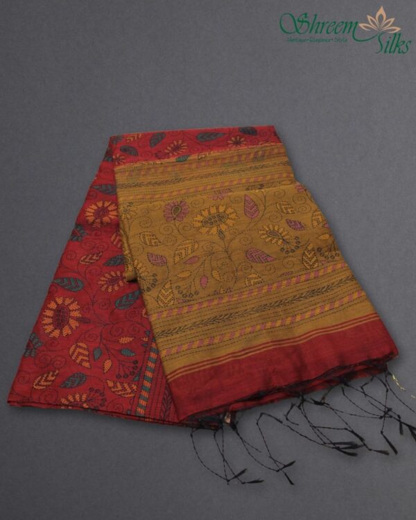 Printed Cotton Saree