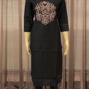 Aplique work Cord Set - Black