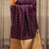 Brocade with Floral Buttas & Rich Pallu Banaras Saree