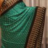 Bandhani and Ajrakh Print Pure Modal Silk Saree